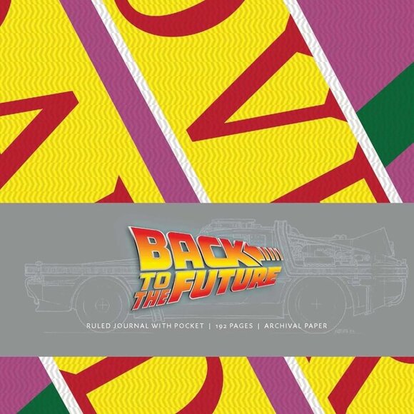 3/$55❤️new sealed BACK TO THE FUTURE Hardcover Ruled Journal Notebook Universal - Picture 14 of 15